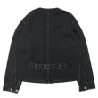 画像2: Post O'Alls（ポストオーバーオールズ）Stoker's Jacket（ストーカージャケット）Herringbone Denim/Black（ブラック） (2)