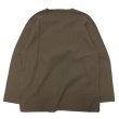 画像2: blurhms ROOTSTOCK（ブラームスルーツストック）Rough&Smooth Thermal Over-Neck L/S（ラフ&スムースサーマルオーバーネックシャツ ロングスリーブ）/Khaki Brown（カーキブラウン） (2)