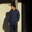 画像8: Post O'Alls（ポストオーバーオールズ）Band Collar Shirt（バンドカラーシャツ）Light Denim/Indigo（インディゴ） (8)