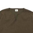 画像3: blurhms ROOTSTOCK（ブラームスルーツストック）Rough&Smooth Thermal Over-Neck L/S（ラフ&スムースサーマルオーバーネックシャツ ロングスリーブ）/Khaki Brown（カーキブラウン） (3)