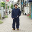 画像8: Post O'Alls（ポストオーバーオールズ）ARMY Shirt（アーミーシャツ）Blue Denim W/OD-Yellow Stitch/Indigo（インディゴ） (8)