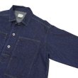 画像4: Post O'Alls（ポストオーバーオールズ）ARMY Shirt（アーミーシャツ）Blue Denim W/OD-Yellow Stitch/Indigo（インディゴ） (4)