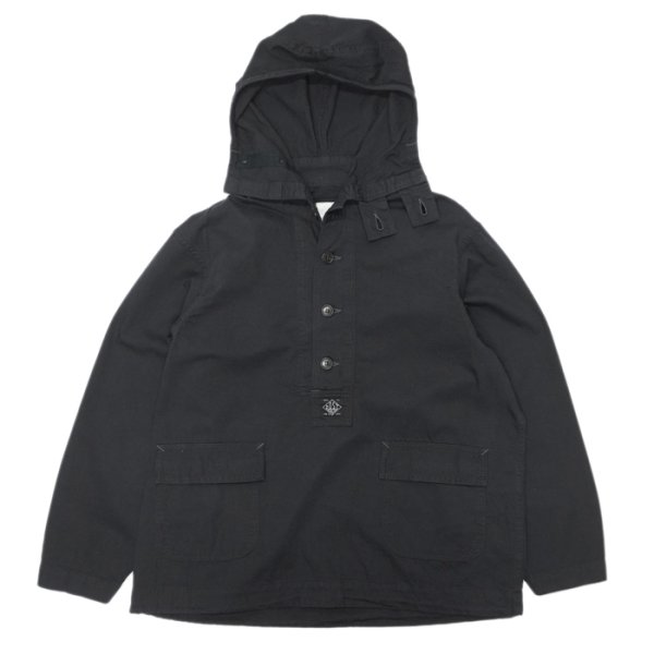 画像1: Post O'Alls（ポストオーバーオールズ）NAVY Parka（ネイビーパーカー）"Vintage Twill"/Charcoal（チャコール） (1)