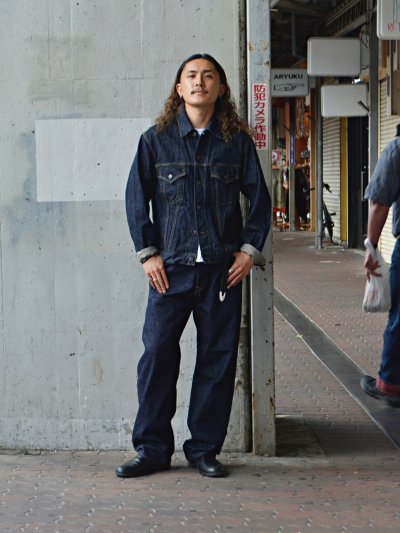 画像1: A VONTADE（アボンタージ）Coal Mine Jeans（コールマインジーンズ）13.5oz Brown Organic Cotton Selvedge Denim/Indigo（インディゴ）【裾上げ無料】