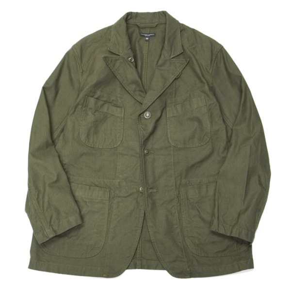 画像1: ENGINEERED GARMENTS（エンジニアードガーメンツ）BEDFORD JACKET（ベッドフォードジャケット）Cotton Brushed/Olive（オリーブ） (1)