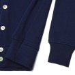 画像5: Yonetomi NEW BASIC（ヨネトミニューベーシック）AMERICAN WOOL&COTTON KNIT CARDIGAN（アメリカンウール＆コットンニットカーディガン）/Navy（ネイビー） (5)