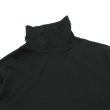 画像5: Yonetomi NEW BASIC（ヨネトミニューベーシック）GARMENT DYED T-SHIRT TURTLE NECK（ガーメントダイドTシャツ・タートルネック）/Black（ブラック）・White（ホワイト） (5)