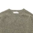 画像3: INVERALLAN（インバーアラン）Crew Neck Saddle Shoulder Sweater（クルーネックサドルショルダーセーター）Supersoft Shetland/OYSTER（オイスター） (3)