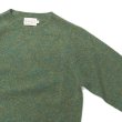 画像4: INVERALLAN（インバーアラン）Crew Neck Saddle Shoulder Sweater（クルーネックサドルショルダーセーター）Supersoft Shetland/JADE（ジェード） (4)