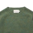 画像3: INVERALLAN（インバーアラン）Crew Neck Saddle Shoulder Sweater（クルーネックサドルショルダーセーター）Supersoft Shetland/JADE（ジェード） (3)