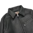 画像4: Y'2 LEATHER（ワイツーレザー）SHEEP SKIN SPORTS JACKET（シープスキンスポーツジャケット）"SHEEP SKIN"/Black（ブラック） (4)