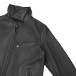 画像5: Y'2 LEATHER（ワイツーレザー）SHEEP SKIN SPORTS JACKET（シープスキンスポーツジャケット）"SHEEP SKIN"/Black（ブラック） (5)