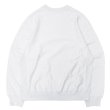 画像2: blurhms ROOTSTOCK（ブラームスルーツストック）Soft&Hard Sweat Crew Neck Pullover（ソフト&ハードスウェットクルーネックプルオーバー）/Heather White（ヘザーホワイト） (2)