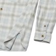 画像6: Nigel Cabourn（ナイジェル・ケーボン）THARKAY SHIRT（ターカイシャツ） OMBRE NEL/Light Grey（ライトグレー） (6)