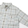 画像5: Nigel Cabourn（ナイジェル・ケーボン）THARKAY SHIRT（ターカイシャツ） OMBRE NEL/Light Grey（ライトグレー） (5)