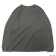 画像3: Good On（グッドオン）Long Sleeve Knit （ロングスリーブニット）"Rib Knit Pigment Dye"/Natural（ナチュラル）・Black（ブラック） (3)