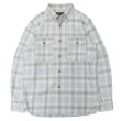 画像1: Nigel Cabourn（ナイジェル・ケーボン）THARKAY SHIRT（ターカイシャツ） OMBRE NEL/Light Grey（ライトグレー） (1)