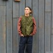 画像15: A VONTADE（アボンタージ）Quilted Line Vest（キルテッドライナーベスト）Detachble Collar/Olive（オリーブ） (15)