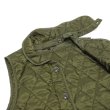 画像9: A VONTADE（アボンタージ）Quilted Line Vest（キルテッドライナーベスト）Detachble Collar/Olive（オリーブ） (9)