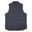 画像2: A VONTADE（アボンタージ）Quilted Line Vest（キルテッドライナーベスト）Detachble Collar/Navy（ネイビー） (2)