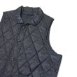 画像4: A VONTADE（アボンタージ）Quilted Line Vest（キルテッドライナーベスト）Detachble Collar/Navy（ネイビー） (4)