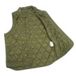 画像7: A VONTADE（アボンタージ）Quilted Line Vest（キルテッドライナーベスト）Detachble Collar/Olive（オリーブ） (7)