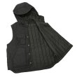 画像3: ENGINEERED GARMENTS（エンジニアードガーメンツ）Field Vest（フィールドベスト）NYCO Twill/Black（ブラック） (3)