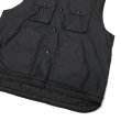 画像8: ENGINEERED GARMENTS（エンジニアードガーメンツ）Field Vest（フィールドベスト）NYCO Twill/Black（ブラック） (8)