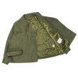 画像3: ENGINEERED GARMENTS（エンジニアードガーメンツ）SHORT TRENCH JK（ショートトレンチジャケット）PC Wheather Poplin/Olive（オリーブ） (3)