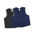 画像8: Post O'Alls（ポストオーバーオールズ）1 Pocket Vest（1ポケットベスト）Vintage twill w/trashed wool lining Charcoal w/base lining /Charcoal（チャコール） (8)