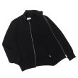 画像3: Yonetomi NEW BASIC（ヨネトミニューベーシック）EX Fine Wool Rib Knit Blouson（エクストラファインウールニットブルゾン）/Black（ブラック） (3)