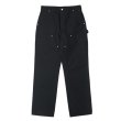 画像1: Carhartt（カーハート）DOUBLE FRONT WORK DUNGAREE（ダブルフロントワークダンガリー）/Black（ブラック）【裾上げ無料】 (1)