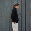 画像10: Yonetomi NEW BASIC（ヨネトミニューベーシック）EX Fine Wool Rib Knit Blouson（エクストラファインウールニットブルゾン）/Black（ブラック） (10)