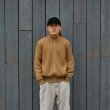 画像10: Yonetomi NEW BASIC（ヨネトミニューベーシック）EX Fine Wool Rib Knit Blouson（エクストラファインウールニットブルゾン）/Camel（キャメル） (10)