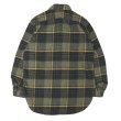 画像2: ENGINEERED GARMENTS（エンジニアードガーメンツ）WORK SHIRT（ワークシャツ）Cotton Plaid Flannel/Yellow×Grey（イエロー×グレー） (2)