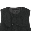 画像4: ENGINEERED GARMENTS（エンジニアードガーメンツ）Cover Vest（カバーベスト）Lt,Weight Fake Suede/Black（ブラック） (4)