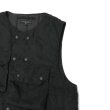 画像5: ENGINEERED GARMENTS（エンジニアードガーメンツ）Cover Vest（カバーベスト）Lt,Weight Fake Suede/Black（ブラック） (5)