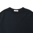 画像3: alvana（アルヴァナ）TURI-AMI 60s SAHPE SWEAT（吊り編み60sシェイプスウェット）/B-Navy（ブラックーネイビー） (3)