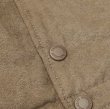 画像9: ENGINEERED GARMENTS（エンジニアードガーメンツ）Cover Vest（カバーベスト）Lt,Weight Fake Suede/Khaki（カーキ） (9)