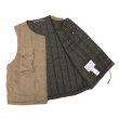 画像3: ENGINEERED GARMENTS（エンジニアードガーメンツ）Cover Vest（カバーベスト）Lt,Weight Fake Suede/Khaki（カーキ） (3)