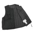 画像3: ENGINEERED GARMENTS（エンジニアードガーメンツ）Cover Vest（カバーベスト）Lt,Weight Fake Suede/Black（ブラック） (3)