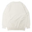 画像2: Yonetomi NEW BASIC（ヨネトミニューベーシック）RIGID CASHMERE SWEATER Crew Neck Pullover（リジットカシミアセータークルーネックプルオーバー）/Raw（ロウ） (2)