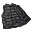 画像3: NANGA（ナンガ）INNER DOWN VEST（インナーダウンベスト）/Black（ブラック） (3)