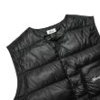 画像4: NANGA（ナンガ）INNER DOWN VEST（インナーダウンベスト）/Black（ブラック） (4)