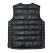 画像2: NANGA（ナンガ）INNER DOWN VEST（インナーダウンベスト）/Black（ブラック） (2)