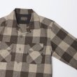 画像4: PENDLETON（ペンドルトン）THE ORIGINAL BOARD SHIRT（ザ・オリジナル・ボードシャツ）-Japan Fit-/Brown Tan Mix Check（ブラウンタンミックスチェック） (4)