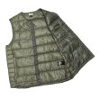 画像7: NANGA（ナンガ）INNER DOWN VEST（インナーダウンベスト）/Khaki（カーキ） (7)