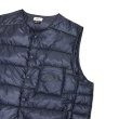 画像4: NANGA（ナンガ）INNER DOWN VEST（インナーダウンベスト）/Navy（ネイビー） (4)