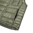 画像5: NANGA（ナンガ）INNER DOWN VEST（インナーダウンベスト）/Khaki（カーキ） (5)