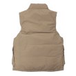 画像2: NANGA（ナンガ）HINOC DOWN VEST（ヒノックダウンベスト）/Beige（ベージュ） (2)